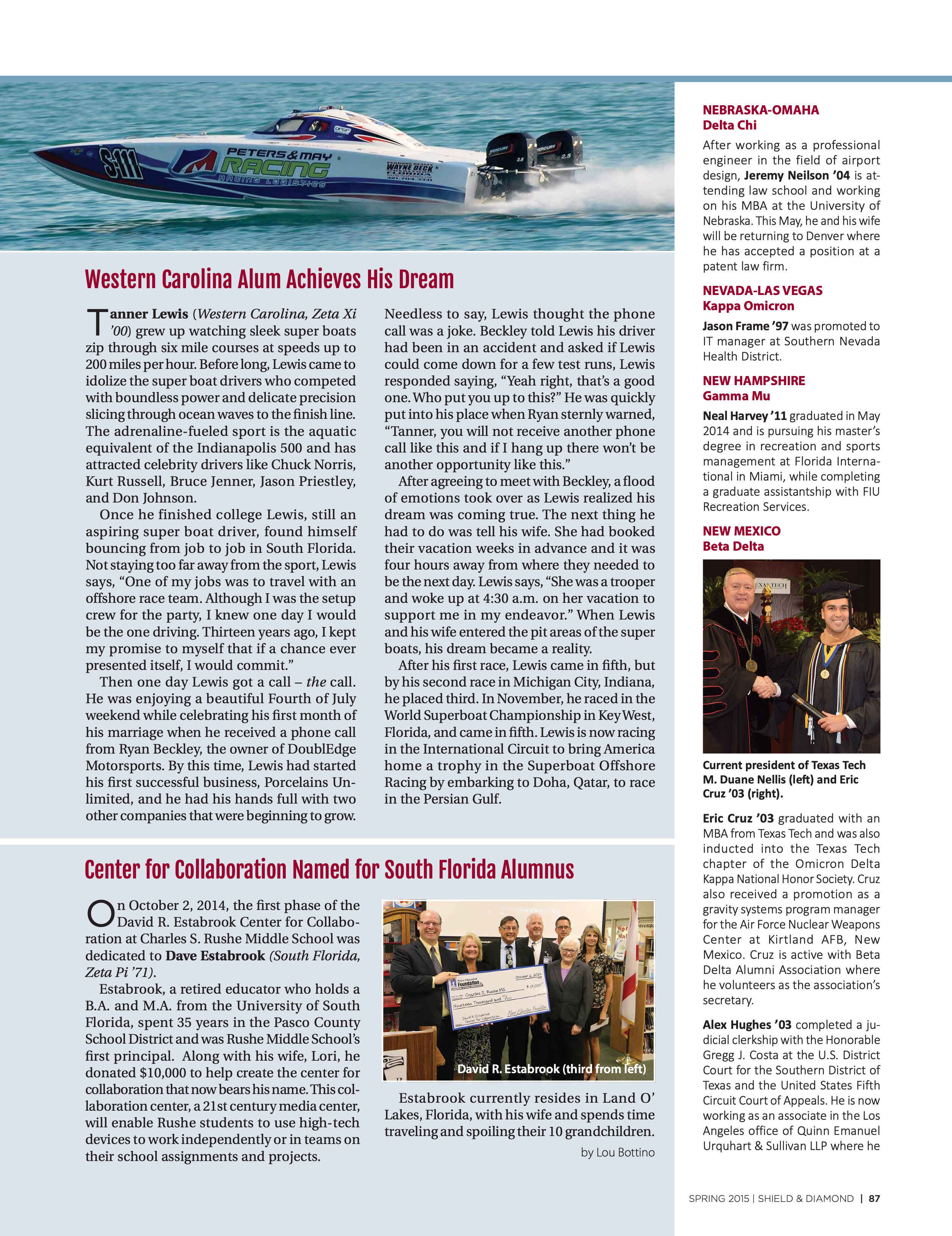 Western Carolina Alum Achieves His Dream